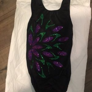 Snowflake Gymnastics Leotard